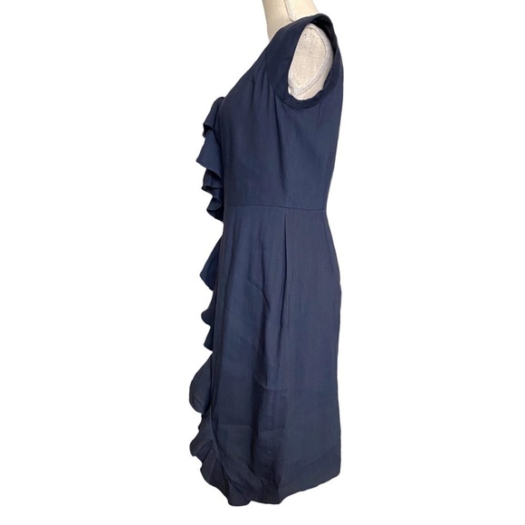 REBECCA Taylor Blue Femme Work Dress size 8 - Picture 3 of 9